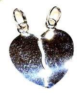 Pendant Cuori divisibili in White Gold CUORE DIVISIBILE S T/N 1.50 B